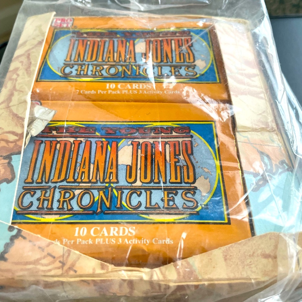 The Young Indiana Jones Trading Cards